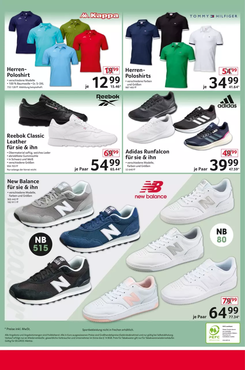 Aktueller Prospekt Selgros - Non Food - von 19.09 bis 25.09.2024 - strona 24 - produkty: Adidas, Alcon, angebot, angebote, Bau, baumwolle, brie, dell, eis, elle, kappa, kleid, Kleidung, LG, Mode, poloshirt, Rauch, Reebok, reis, Ria, shirt, shirts, Sport, Ti, tuc, wolle