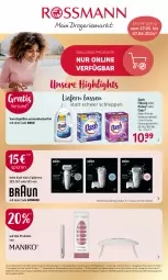 Gazetka promocyjna Rossmann - Prospekte - Gazetka - ważna od 07.06 do 07.06.2024 - strona 1 - produkty: angebot, angebote, Cap, colorwaschmittel, coupon, eis, elle, epilierer, LG, ndk, reis, teller, Ti, versandkostenfrei, vollwaschmittel, waschmittel, wedel, ZTE