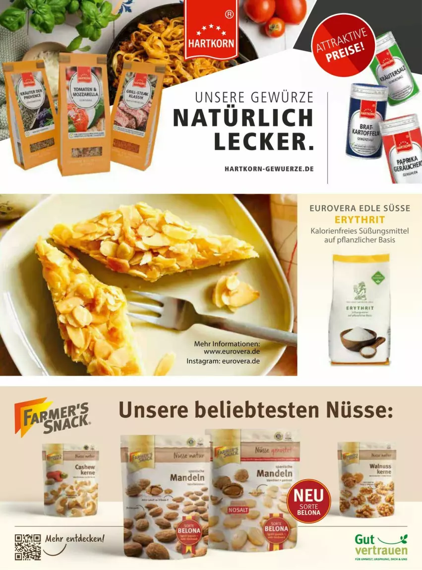 Aktueller Prospekt Vmarkt - Prospekte - von 09.07 bis 23.07.2025 - strona 11 - produkty: korn, mandel, mandeln, natur, rum, Ti