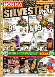 Gazetka promocyjna Norma - Norma - Gazetka - ważna od 03.01 do 03.01.2022 - strona 10 - produkty: Bebe, Blüte, braten, eier, eis, elle, flasche, fleisch, Fondue, früchte, gin, gulasch, Jagertee, kulturtopf, lebensmittel, natur, navelina, orange, orangen, orchidee, pflanze, reis, Ria, ring, sac, saft, Schornsteinfeger, schwein, schweine, schweinegulasch, Spezi, tee, Ti, tiefpreis, topf, übertopf, uhr, weichspüler, wein, weine