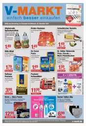 Gazetka promocyjna Vmarkt - V-Markt - Gazetka - ważna od 22.12 do 22.12.2021 - strona 1 - produkty: angebot, angebote, auer, Bau, baumwolle, beispielabbildung, bier, cola, dallmayr, dallmayr prodomo, De Cecco, dell, Dr. Oetker, ecco, eis, , flammkuchen, goldmarie, halbfester schnittkäse, Hefe, kaes, kartoffel, kartoffeln, Käse, kölln, kuchen, lamm, lenor, lenor weichspüler, LG, mehl, milch, Mode, müsli, pasta, Paula, paulaner, pizza, pizza salame, prodomo, Puzzle, reis, rind, rinder, rinder-rouladen, ring, ristorante, ristorante pizza, rouladen, Schal, schnitten, schnittkäse, schrauben, slip, speisekartoffeln, telefon, Ti, Tiere, tisch, weichspüler, wolle