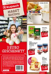 Gazetka promocyjna Kupsch - Angebote der Woche - Gazetka - ważna od 08.01 do 08.01.2022 - strona 1 - produkty: arla, Becher, bio, bresso, buch, coupon, eis, erde, fol epi, frischkäse, frischkäsezubereitung, gin, guthabenkarte, gutschein, Handy, jacobs, jacobs tassimo, Kærgården, kaffee, Käse, käsescheiben, konfitüre, konfitüre extra, kraft, melitta, milch, pflaume, pflaumen, pflaumenmus, reis, salz, sim, Sushi, tassimo, Tchibo, telefon, Ti