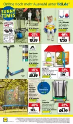 Gazetka promocyjna Lidl - Wochen-Highlights im Onlineshop - Gazetka - ważna od 06.08 do 06.08.2023 - strona 2 - produkty: angebot, angebote, ball, crivit, dell, eis, elle, Garten, Kugel, messer, Mett, Mode, ndk, reis, rel, Schal, Schale, Schaukel, scooter, Spiele, telefon, Ti, Trampolin, uhr, weck