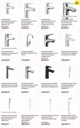 Gazetka promocyjna Obi - Prospekte - Gazetka - ważna od 13.12 do 13.12.2023 - strona 10 - produkty: armatur, batterie, brause, elle, garnitur, grohe, hansgrohe, LG, Metro, Mett, teller, thermostat, Ti, tisch, vita, waschbecken, waschtisch, waschtischarmatur