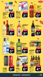 Gazetka promocyjna Netto - Woche 3 - Gazetka - ważna od 20.01 do 20.01.2024 - strona 11 - produkty: Becher, Becherovka, bier, Cap, captain morgan, coca-cola, cola, eis, elle, fanta, fanta oder, fanta oder sprite, flasche, gin, hella, hero, korn, kräuter, kräuterlikör, kuemmerling, likör, mac, merl, oder sprite, pflaume, pils, sprite, störtebeker, Tanqueray, tonic, vodka, wasser, wilthener, winkelhausen