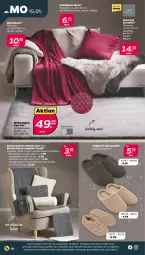 Gazetka promocyjna Netto - Woche 3 - Gazetka - ważna od 20.01 do 20.01.2024 - strona 12 - produkty: armlehnen, auer, decke, dekokissen, Hausschuhe, kissen, lamm, Ria, schuhe, sessel, sitzkissen, Tasche, taschen, teppich, Ti, tisch, wolle, ZTE