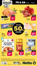 Gazetka promocyjna Netto - Woche 3 - Gazetka - ważna od 20.01 do 20.01.2024 - strona 28 - produkty: alle artikel ohne dekoration, angebot, apfel, braten, butter, butterkeks, coupon, dekoration, eis, elle, fleisch, Fleischerei, grana, granatapfel, Kaiser, kartoffel, Kartoffelpüree, keks, milka, pizza, püree, Rana, reis, Schere, Ti