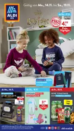 Gazetka promocyjna AldiSud - IN ZWEI WOCHEN - Gazetka - ważna od 19.11 do 19.11.2022 - strona 1 - produkty: aldi, auto, ball, eis, ente, Kinder, LG, mac, Pyjama, reis, tee, Ti