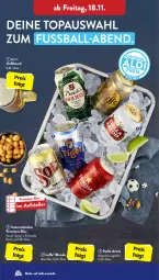 Gazetka promocyjna AldiSud - IN ZWEI WOCHEN - Gazetka - ważna od 19.11 do 19.11.2022 - strona 34 - produkty: Abtei, aldi, ball, bier, eis, elle, Estrella Damm, Lagerbier, LG, reis, rel, teller, Ti
