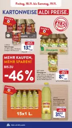 Gazetka promocyjna AldiSud - IN ZWEI WOCHEN - Gazetka - ważna od 19.11 do 19.11.2022 - strona 36 - produkty: aldi, blume, blumen, blumenöl, champignon, champignons, eis, finesse, flasche, Gläser, gulasch, Gulaschsuppe, reis, sonnenblume, sonnenblumen, sonnenblumenöl, suppe, Ti