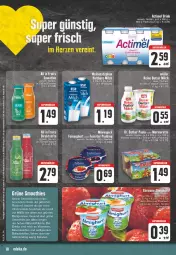 Gazetka promocyjna Edeka - Angebote der Woche - Gazetka - ważna od 13.05 do 13.05.2023 - strona 10 - produkty: actimel, almighur, almighurt, ball, Becher, beere, brot, butter, deka, drink, drinks, ehrmann, ehrmann almighurt, eis, erdbeere, fisch, fischstäbchen, flasche, frosta, iglo, milch, Müller, obst, reis, Ria, säfte, smoothie, smoothies, tee, Ti, tisch, vita, Vitamine, ZTE, zucker