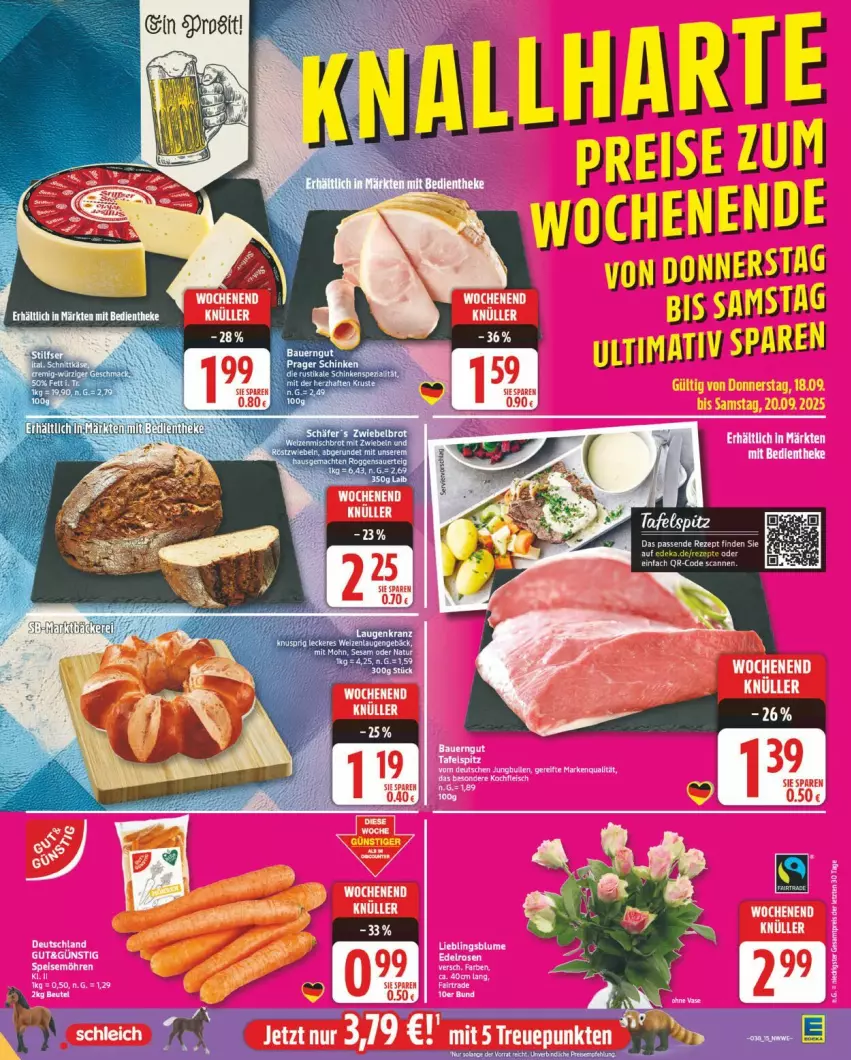 Aktueller Prospekt Edeka - Prospekte - von 15.09 bis 20.09.2025 - strona 15 - produkty: eis, reis