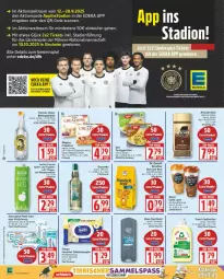 Gazetka promocyjna Edeka - Prospekte - Gazetka - ważna od 20.09 do 20.09.2025 - strona 8 - produkty: arla, Bad, Becher, beutel, brot, buch, creme, deka, dove, duschbad, Feigen, fertiggericht, fertiggerichte, fisch, fische, flasche, Frosch, getränk, getränke, gewinnspiel, kaffee, Käse, keks, latte, nescafe, russisch brot, sensodyne, spülmittel, Tempo, thomas henry, Ti, vodka, wagner, zahncreme, ziegenkäse