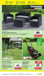 Gazetka promocyjna Lidl - Aktionsprospekt - Gazetka - ważna od 28.05 do 28.05.2022 - strona 45 - produkty: auer, Brei, Couch, kissen, korb, LG, loungeset, ndk, rasen, rasenmäher, Ria, sac, sessel, Ti, tisch