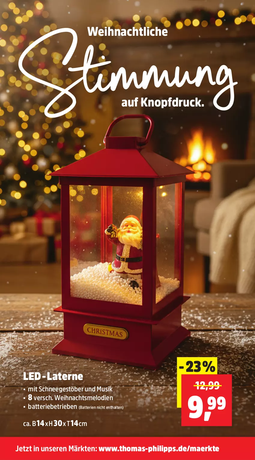 Aktueller Prospekt Thomas Philipps - von 10.11 bis 15.11.2025 - strona 4 - produkty: batterie, batterien, laterne, Ti