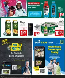 Gazetka promocyjna Edeka - Prospekte - Gazetka - ważna od 27.01 do 27.01.2024 - strona 14 - produkty: beck's, deka, eis, ente, frucht, fruchtsaft, LG, Nektar, pflanze, pflanzen, pils, reis, saft, Ti, ZTE