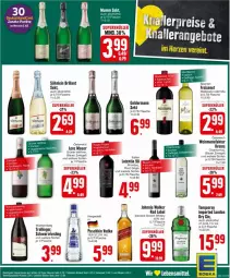 Gazetka promocyjna Edeka - Prospekte - Gazetka - ważna od 27.01 do 27.01.2024 - strona 15 - produkty: alkohol, angebot, angebote, auer, blauer zweigelt, blended scotch, blended scotch whisky, deka, Faktu, flasche, freixenet, geldermann, gin, johnnie walker, Lenz Moser, moser, Pinot, pinot grigio, primitivo, puschkin vodka, riesling, schwarzriesling, scotch, scotch whisky, sekt, söhnlein, söhnlein brillant, Tanqueray, Ti, vodka, wein, whisky, Zweigelt