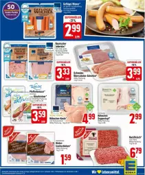 Gazetka promocyjna Edeka - Prospekte - Gazetka - ważna od 27.01 do 27.01.2024 - strona 19 - produkty: bier, deka, deutschlandcard, eis, fleisch, hackfleisch, Käse, Käsekrainer, kochschinken, leberkäs, pfeffer, rind, Schal, Schale, schinken, schnitzel, schwein, schweine, spitzenqualität, suppe, suppen, topf, wein, weine