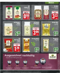 Gazetka promocyjna Edeka - Prospekte - Gazetka - ważna od 27.01 do 27.01.2024 - strona 21 - produkty: agaven, basmati, basmati-reis, bio, bio gemüse, chips, eis, mais, müsli, natur, natura, Rana, reis, rote bete, saft, sesam, Ti, ZTE