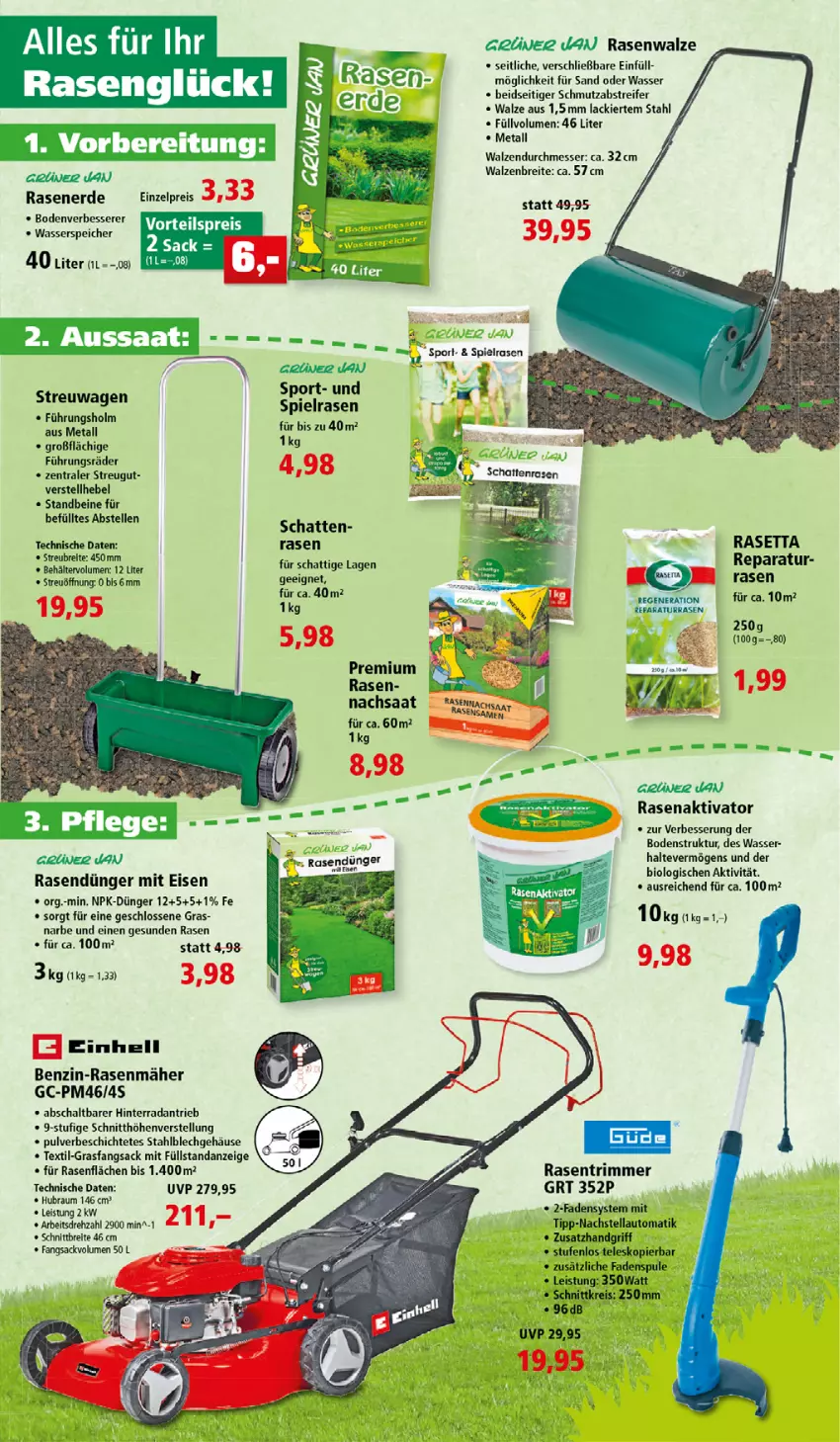 Aktueller Prospekt Thomas Philipps - FrÃ¼hlingsangebote entdecken - von 04.04 bis 30.04.2022 - strona 5 - produkty: auer, auto, bio, Brei, dünger, eis, elle, emmi, erde, grüner jan, lack, messer, rasen, rasendünger, Rasenerde, rasenmäher, rasentrimmer, reis, sac, Schal, senf, Sport, tee, Teleskop, Ti, wasser