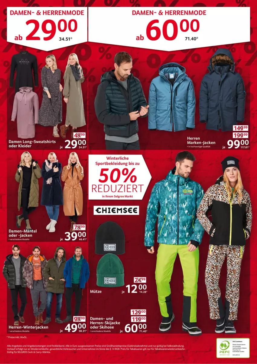 Aktueller Prospekt Selgros - Reduziert - von 12.01 bis 25.01.2023 - strona 4 - produkty: angebot, angebote, dell, eis, elle, hose, Jacke, kleid, Kleidung, LG, Mode, Mütze, Rauch, reis, shirt, shirts, Sport, Sweatshirt, tee, Ti