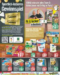 Gazetka promocyjna Edeka - Prospekte - Gazetka - ważna od 27.07 do 27.07.2024 - strona 8 - produkty: buch, deka, eis, elle, gewinnspiel, gutschein, kleid, Kleidung, LG, reis, snack, snacks, Sport, Ti