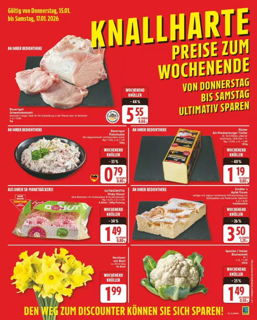 Aktueller Prospekt Edeka - Prospekte - von 12.01 bis 17.01.2026 - strona 19
