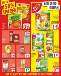 Gazetka promocyjna Edeka - Prospekte - Gazetka - ważna od 17.01 do 17.01.2026 - strona 15 - produkty: beutel, eier, eis, ente, erbsen, fertiggericht, hartkäse, hühner, junge erbsen, Käse, kochbeutel, korn, nudel, reis, sauce, spaghetti, Ti, tomate, tomaten, tomatensauce, topf
