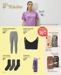 Gazetka promocyjna Edeka - Prospekte - Gazetka - ważna od 17.01 do 17.01.2026 - strona 21 - produkty: angebot, angebotspreis, caffe, eis, espresso, flasche, gin, leggings, nuss, reis, shirt, socken, Sport, Tchibo, tee, Ti, tisch, trinkflasche