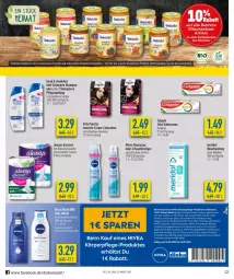 Gazetka promocyjna Diska - Prospekte - Gazetka - ważna od 21.05 do 21.05.2022 - strona 12 - produkty: alkohol, Alwa, Always, body, body milk, Bodymilk, colgate, coupon, coupons, creme, Discreet, erde, flasche, gin, haarspray, handcreme, Körpercreme, körperpflege, LG, Lotion, meridol, mousse, mundspülung, nivea, Nuance, oder schaumfestiger, ohne alkohol, Palette, Pflegespülung, schaumfestiger, shampoo, sofortrabatt, spülung, Ti, zahncreme