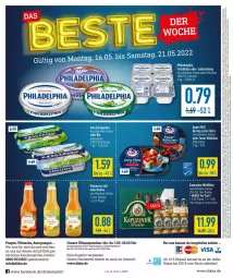 Gazetka promocyjna Diska - Prospekte - Gazetka - ważna od 21.05 do 21.05.2022 - strona 16 - produkty: aeg, angebot, angebote, Astra, Becher, deka, eis, ente, flasche, frischkäse, Käse, Nektar, philadelphia, ring, sac, tee, telefon, Ti, uhr