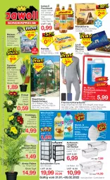 Gazetka promocyjna Jawoll - Prospekte - Gazetka - ważna od 05.02 do 05.02.2022 - strona 1 - produkty: angebot, angebote, aufbewahrungsbox, Bau, baumwolle, cin, citrus, decke, Deckel, dekoration, eis, FFP2, flasche, frucht, fruchtsaft, Gewächshaus, Hohes C, hose, Knödel, korb, lindt, mandel, Maske, Meisenknödel, orange, pflanze, pflanzen, reis, saft, Scheibenfrostschutz, schubladen, sekt, shirt, Ti, topf, Unterwäsche, vita, weichspüler, wolle, zwiebel