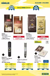 Gazetka promocyjna Metro - Wochen-Angebote Händler - Gazetka - ważna od 27.12 do 27.12.2025 - strona 7 - produkty: angebot, Becher, bella crema, bohne, dallmayr, decke, Deckel, Donut, donuts, eis, melitta, reis, rum, Ti
