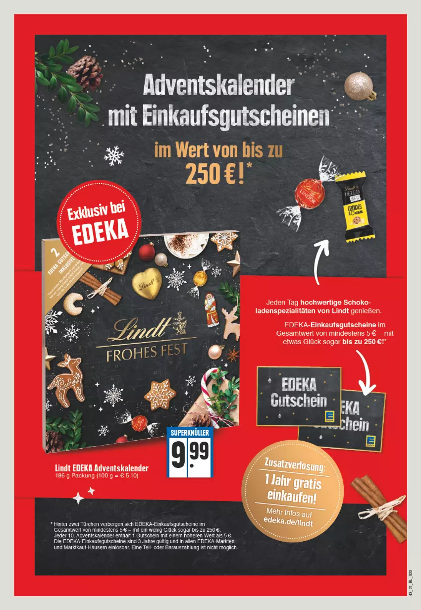 Aktueller Prospekt Edeka - Angebote der Woche - von 25.10 bis 30.10.2021 - strona 23