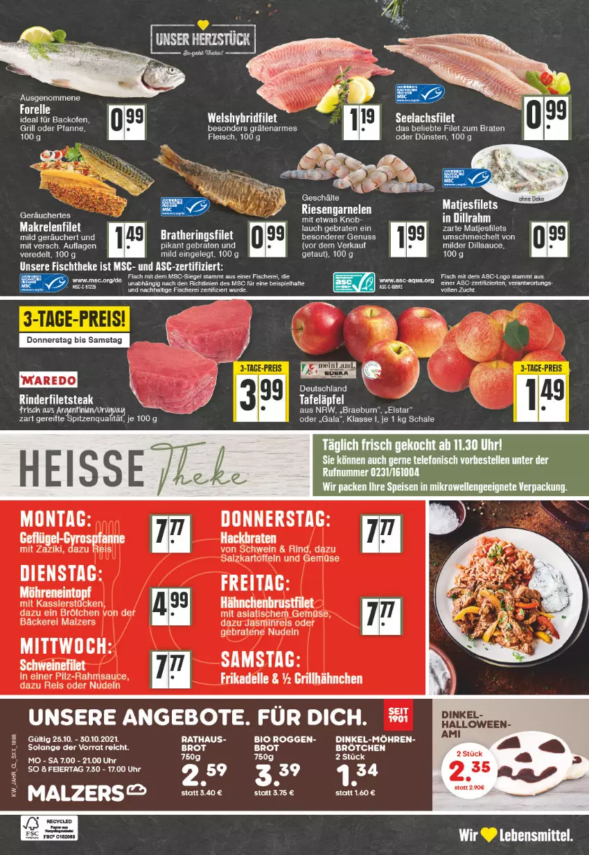 Aktueller Prospekt Edeka - Angebote der Woche - von 25.10 bis 30.10.2021 - strona 24