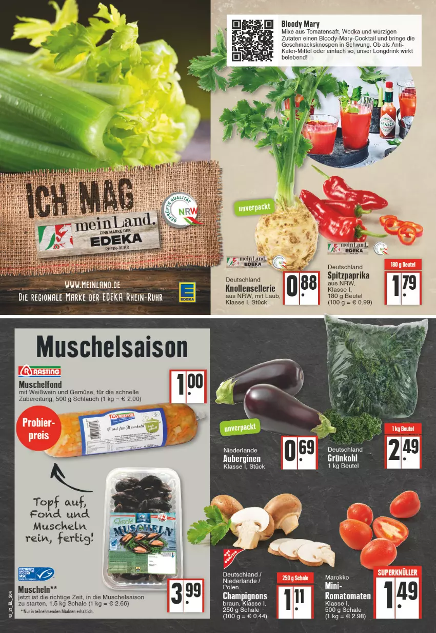 Aktueller Prospekt Edeka - Angebote der Woche - von 25.10 bis 30.10.2021 - strona 4