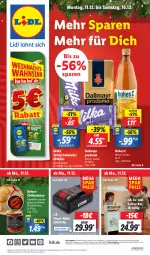 Gazetka promocyjna Lidl - Aktionsprospekt - Gazetka - ważna od 16.12 do 16.12.2023 - strona 1 - produkty: akku, aktionspreis, angebot, angebote, Bad, bio, chili, coupon, coupons, dallmayr, dallmayr prodomo, eis, erde, gin, gutschein, Hohes C, kaffee, milka, olive, oliven, olivenöl, olivenöl extra, preisvorteil, prodomo, reis, schoko, schokolade, tafelschokolade, telefon, Ti, Tüte, ZTE