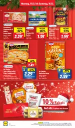 Gazetka promocyjna Lidl - Aktionsprospekt - Gazetka - ważna od 16.12 do 16.12.2023 - strona 10 - produkty: angebot, arla, backmischung, butter, coppenrath, coupon, die ofenfrische, Dr. Oetker, ferrero, giovanni rana, gnocchi, ndk, Ofen, pfanne, pfannen, pizza, pizza tradizionale, pralinen, Rana, sahne, Schal, Schale, Ti, tradizionale