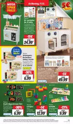 Gazetka promocyjna Lidl - Aktionsprospekt - Gazetka - ważna od 16.12 do 16.12.2023 - strona 41 - produkty: buch, coupon, eis, Holz, kaffee, kaffeemaschine, küche, Küchen, latte, Lernspiel, messer, pfeffer, Pfefferstreuer, regal, reis, Ria, salz, Spielküche, Ti, tisch, weck, ZTE