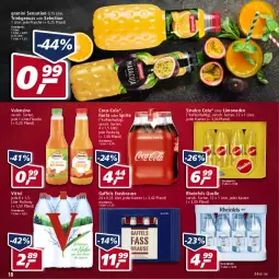 Gazetka promocyjna Real - Real Handzettel - Gazetka - ważna od 12.03 do 12.03.2022 - strona 18 - produkty: brause, coca-cola, cola, eis, elle, fanta, fanta oder, fanta oder sprite, fassbrause, flasche, granini, limo, limonade, limonaden, nuss, oder sprite, reis, rheinfels quelle, sinalco, sprite, Ti, valensina, vittel