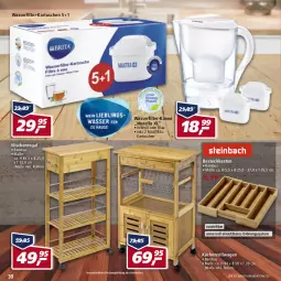 Gazetka promocyjna Real - Real Handzettel - Gazetka - ważna od 12.03 do 12.03.2022 - strona 30 - produkty: bambus, besteck, eis, elle, küche, Küchen, Maxtra, regal, reis, rel, teller, wasser, wasserfilter