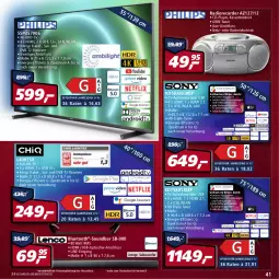 Gazetka promocyjna Real - Real Handzettel - Gazetka - ważna od 12.03 do 12.03.2022 - strona 41 - produkty: batterie, Brei, Dior, dvb, DVB-T, eis, elle, ente, hd triple tuner, HDMI, Nuance, Palette, Radio, Receiver, reis, rum, soundbar, Spektrum, Subwoofer, teller, Ti, tisch, tuner, uhd, UHD-TV, usb