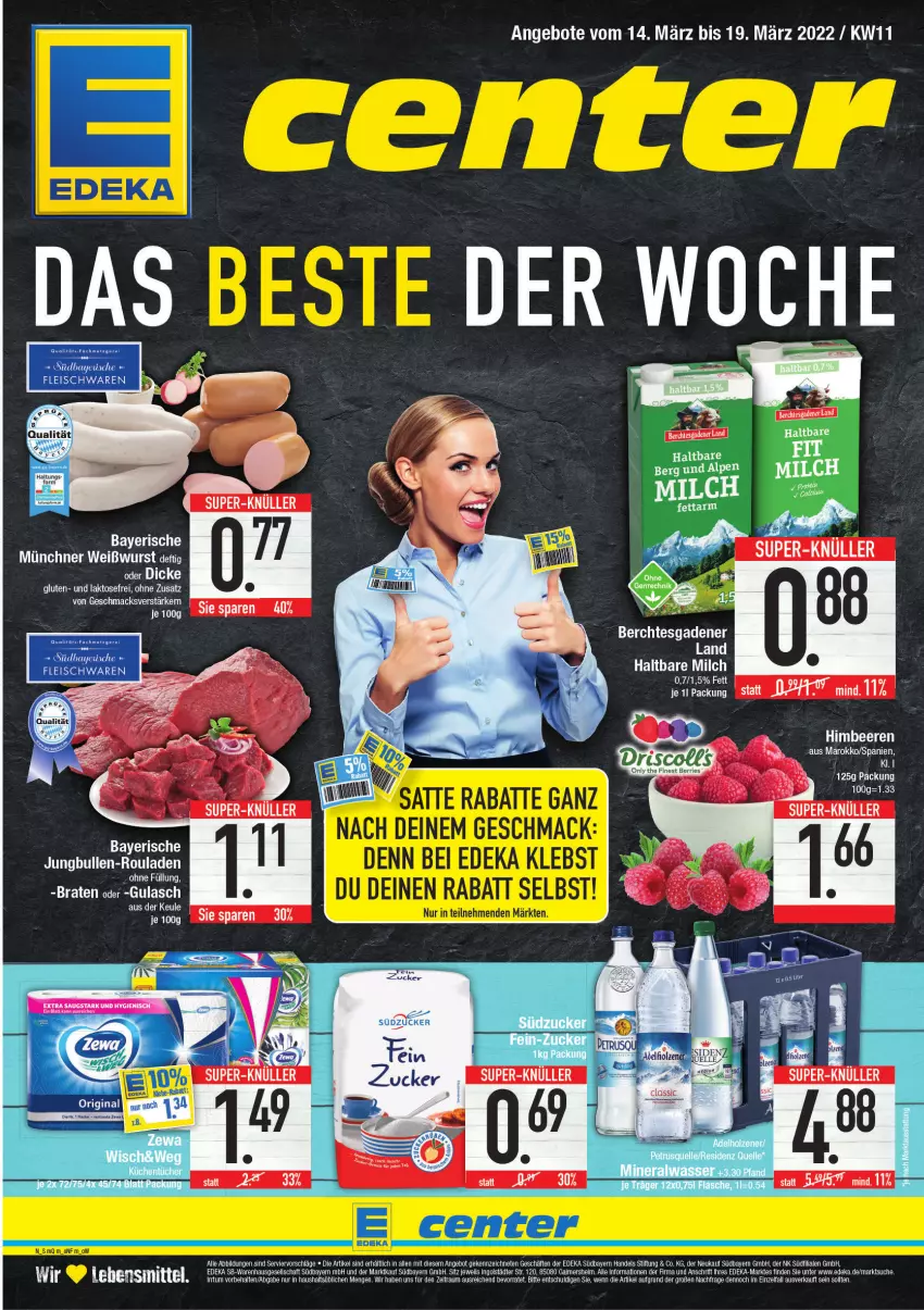 Aktueller Prospekt E Center - Angebote der Woche - von 14.03 bis 19.03.2022 - strona 1 - produkty: Ti