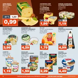 Gazetka promocyjna Real - Gazetka - ważna od 16.09 do 16.09.2023 - strona 8 - produkty: almette, auer, Bau, Bauer, Becher, camembert, champignon, coupon, coupons, eis, elle, fol epi, galbani, gouda, grill, grünländer, hartkäse, Heu, heumilch, hochland, jako, Käse, Käserebellen, LG, mascarpone, Mett, milch, nuss, parmigiano, parmigiano reggiano, payback, pfanne, pfannen, pfannenkäse, rebell, reggiano, reis, rosmarin, sandwich, schnittkäse, schweizer hartkäse, schweizer schnittkäse, Ti, torte, und pfanne, weichkäse, ZTE