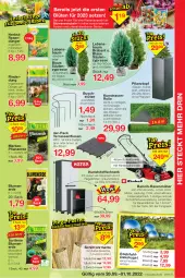 Gazetka promocyjna Jawoll - Prospekte - Gazetka - ważna od 01.10 do 01.10.2022 - strona 5 - produkty: ball, Bau, blume, blumen, blumenerde, Blüte, braun, Brei, dünger, edelstahl, eis, erde, Kugel, kunstrasen, pflanze, pflanzen, pflanzerde, Pflanztopf, rasen, rasendünger, rasenmäher, regal, rind, rinder, sac, Schal, Schrank, senf, Ti, topf, uhu, wasser, zwiebel, zwiebeln