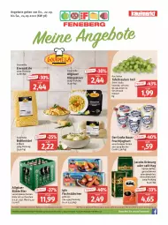 Gazetka promocyjna Feneberg - Prospekte - Gazetka - ważna od 24.09 do 24.09.2022 - strona 1 - produkty: angebot, angebote, auer, Bau, Bauer, Becher, bier, bohne, bohnen, eier, eierspätzle, eis, elle, fisch, fischstäbchen, flasche, frucht, fruchtjoghurt, iglo, jacobs, jacobs krönung, joghur, joghurt, kaffee, Knödel, lebensmittel, LG, mac, reis, tafeltrauben, Ti, trauben, ZTE