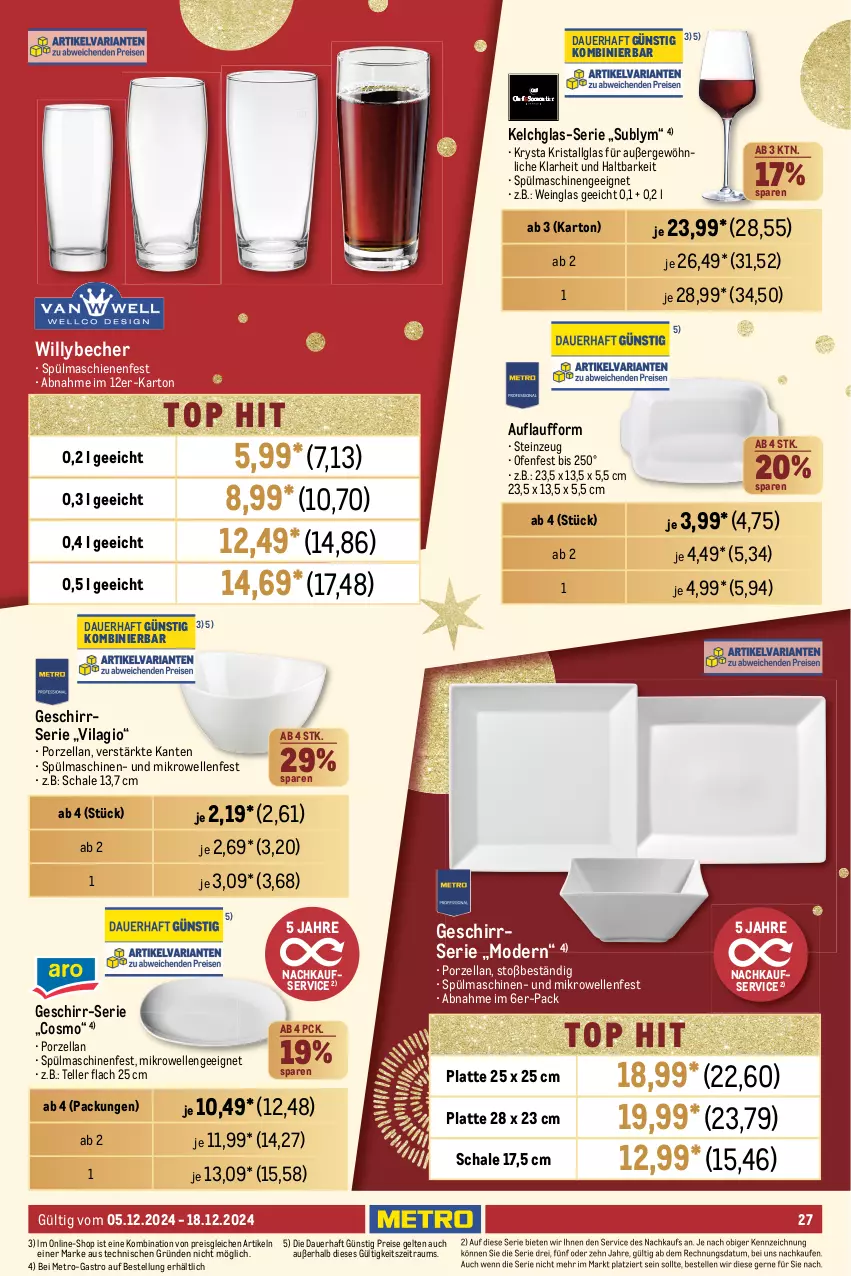 Aktueller Prospekt Metro - GastroJournal - von 05.12 bis 18.12.2024 - strona 27 - produkty: Alwa, auer, auto, Becher, Behälter, beleuchtung, edelstahl, eis, elle, gefrierschrank, geschirr, Geschirrserie, Glastür, ilag, kühlschrank, latte, LG, Metro, mikrowelle, Mode, Ofen, regal, reis, Ria, rum, Schal, Schale, Schrank, Servierwagen, Spektrum, spülmaschinen, teller, thermostat, Ti, tisch, vitrine, wandregal, wein