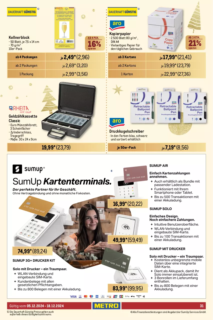 Aktueller Prospekt Metro - GastroJournal - von 05.12 bis 18.12.2024 - strona 31 - produkty: angebot, auer, Bau, baumwolle, decke, din a4, eis, Elektro, fernbedienung, fleecedecke, geschirr, geschirrtücher, HP, Kette, kopierpapier, Kugel, kugelschreiber, latte, Metro, metro gastro, papier, Rauch, reis, sattel, Ti, tisch, tischplatte, tragegriff, tücher, überhitzungsschutz, wolle