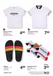 Gazetka promocyjna Zeeman - Prospekte - Gazetka - ważna od 24.05 do 24.05.2024 - strona 2 - produkty: Bau, baumwolle, bett, herren-polo, poloshirt, ring, shirt, slip, Slipper, sneaker, sneakersocken, socken, T-Shirt, tee, wolle