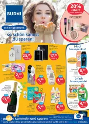 Gazetka promocyjna Budni - Prospekte - Gazetka - ważna od 04.06 do 04.06.2022 - strona 1 - produkty: angebot, angebote, brut, calvin klein, champagne, champagner, decke, deo, deo spray, duschgel, eis, elle, garnier, Jaguar, lack, pampers, Pants, papier, persil, persil waschmittel, reis, rexona, rum, sac, shampoo, Softlan, spülung, teller, Ti, toilettenpapier, Wahre Schätze, waschmittel, weichspüler, windeln, zewa